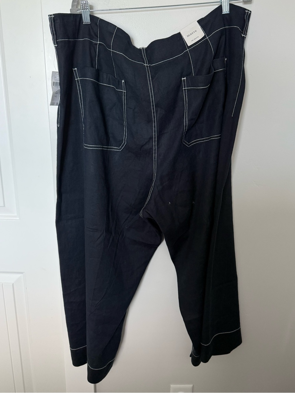 Anthropologie Navy Colette Pants - Picture 3 of 3